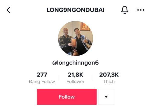 Những bước đi đầu tiên của Long 9 ngón trên con đường Tiktoker