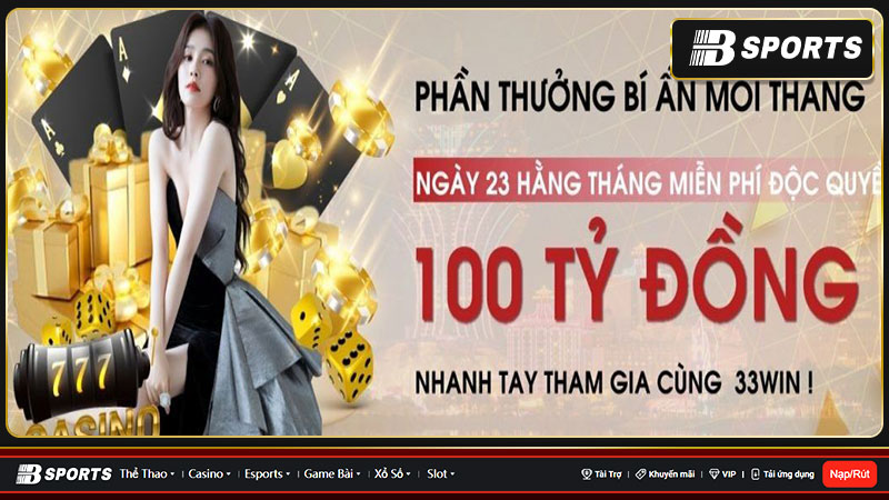 33Win – Chơi Game Đỉnh - Trúng Giải Khủng