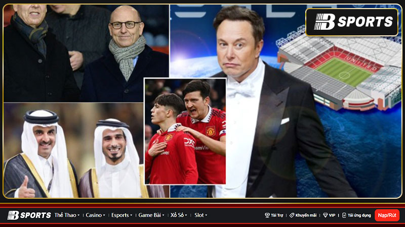 Elon Musk mua Man Utd 