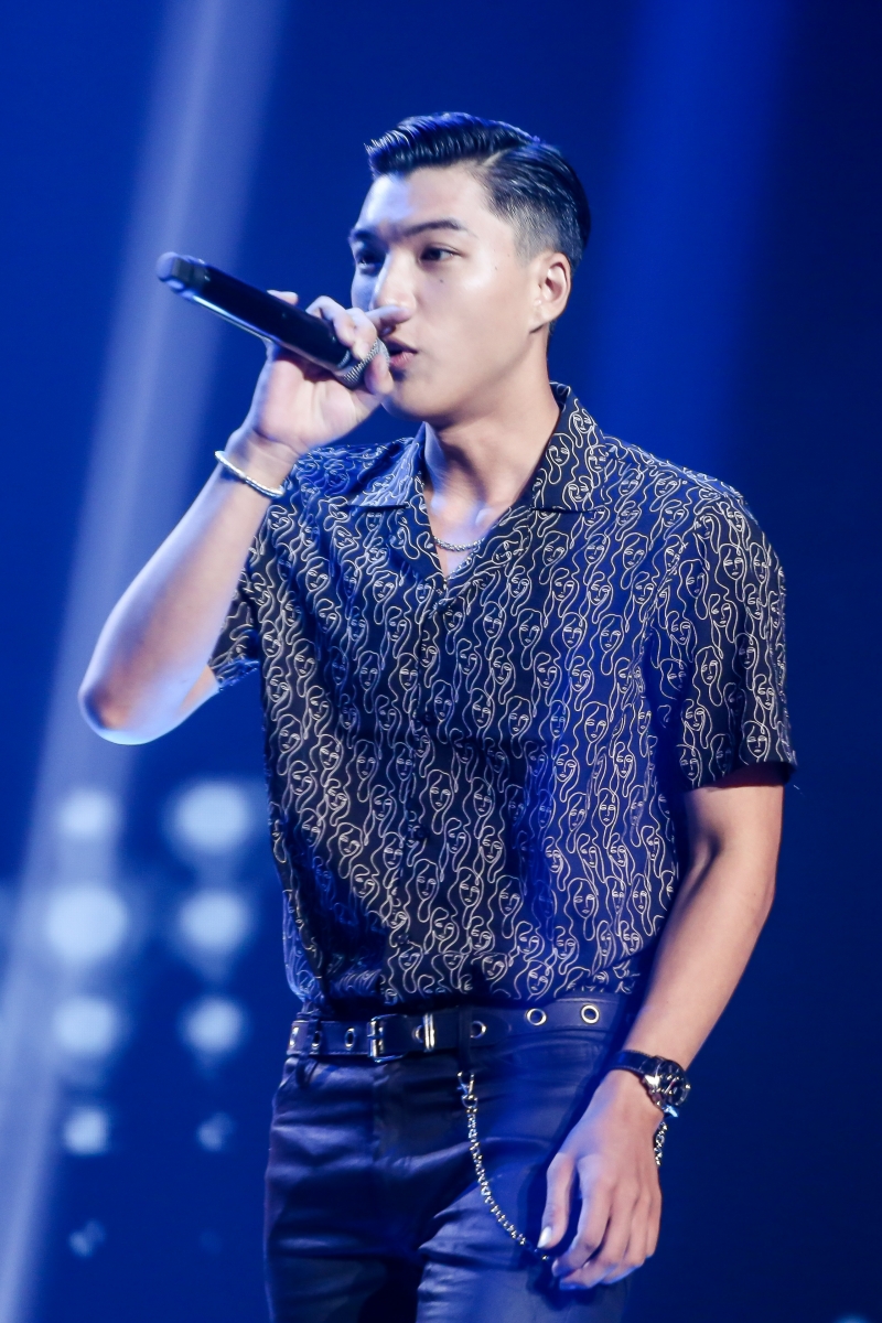Nam rapper tại chương trình King of Rap