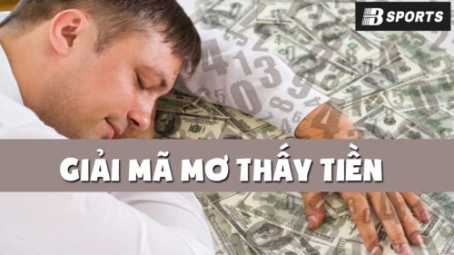 Giấc mơ thấy tiền cho thấy bạn nên cố gắng hơn nữa để thành công