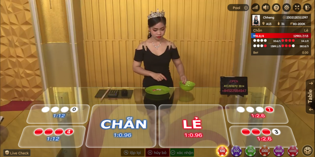 Bàn cược xóc đĩa online tại nhà cái Bsports