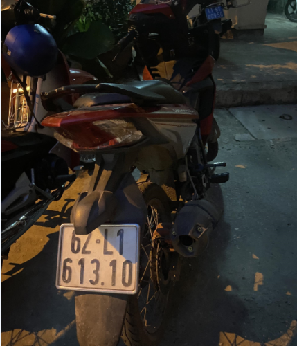 Tang vật công an thu được