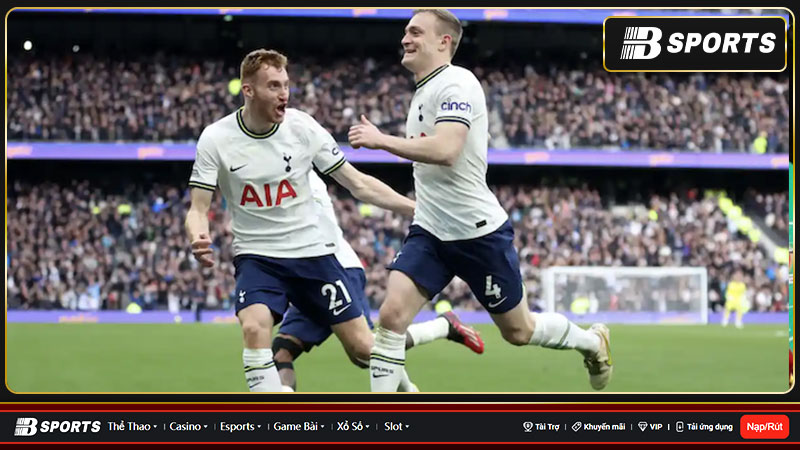 Trong hiệp hai của trận đấu, Tottenham đã bất ngờ ghi bàn thắng dẫn trước