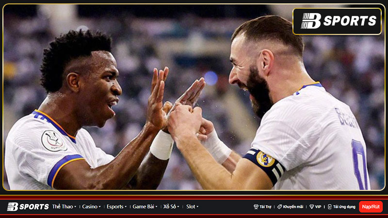 Vinicius Jr lập cú đúp trong chiến thắng 5-2 trước Liverpool