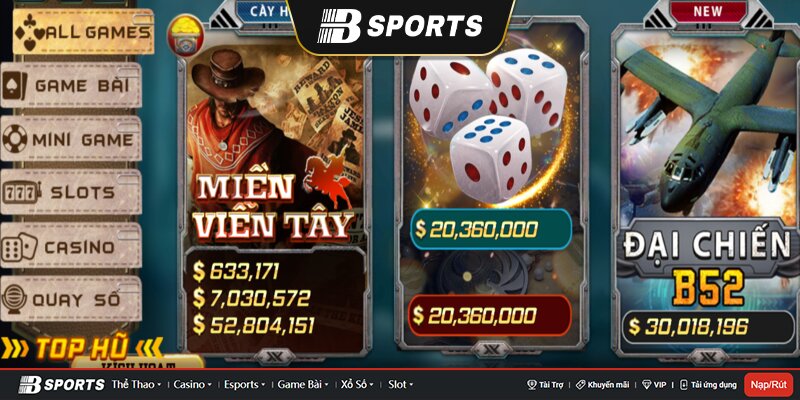 Giao dịch game bài b52 nhanh chóng
