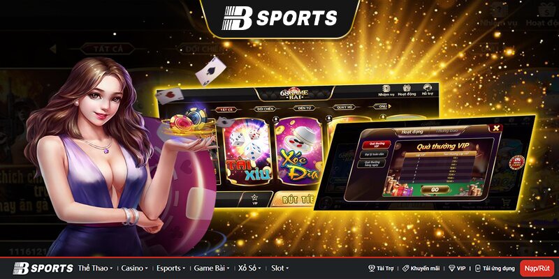Giao diện 68 game bài độc - lạ