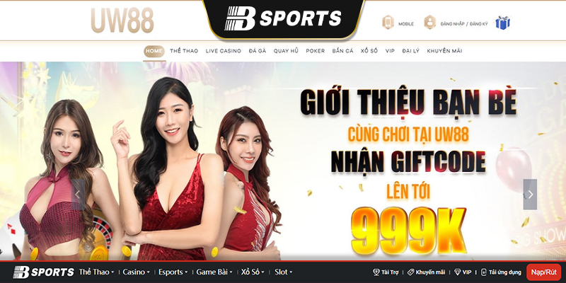 Giao diện chất lượng cao của top đổi thưởng uw88