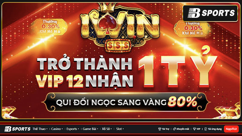 iWin - Trải nghiệm thế giới game bài online mới nhất