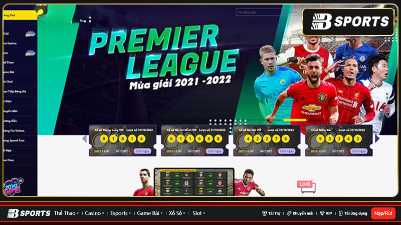 Xổ số online, lô đề trực tuyến của cá cược thể thao vnloto