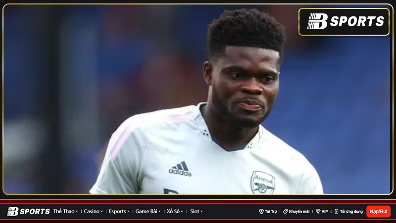 Partey đã ghi những bàn thắng sút xa vào lưới Tottenham Hotspur và Nottingham Forest ở giải đấu hàng đầu xứ sở sương mù