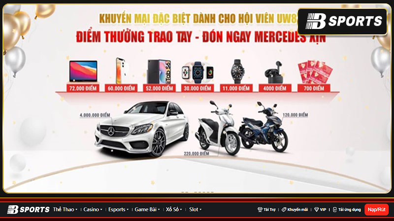 Các ưu đãi bạn cực kỳ không nên bỏ qua của nhà cái UCW88
