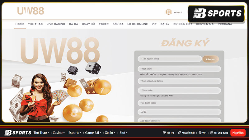 Review nhanh về nhà cái UW88 cho người chơi lần đầu