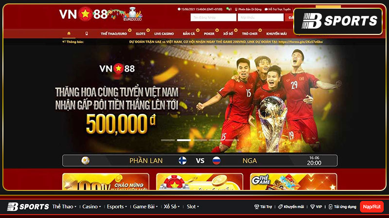 Cách nạp tiền vào kèo nhà cái vn88 dễ dàng nhất