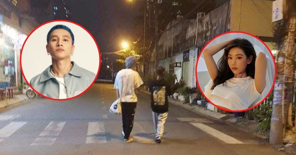 Hình ảnh đã được người đi đường bắt gặp khi cả 2 đang cùng nhau đi siêu thị