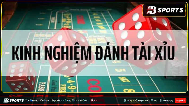 Kinh nghiệm chơi game tài xỉu bách chiến bách thắng tại 789bet