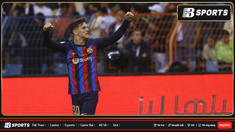 Barca mất trắng Gavi do kháng cáo bất thành
