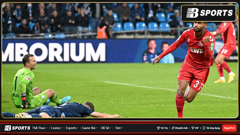 Cologne thua Bochum tỷ số 0-2 tại Bundesliga