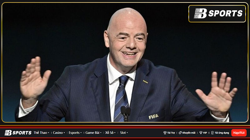 Gianni Infantino tái đắc cử làm chủ tịch FIFA lần thứ 3