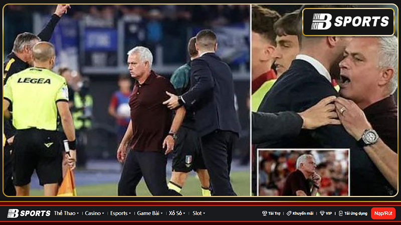 Lần thua ở sân nhà Serie A, Mourinho cũng tức tối bỏ họp báo