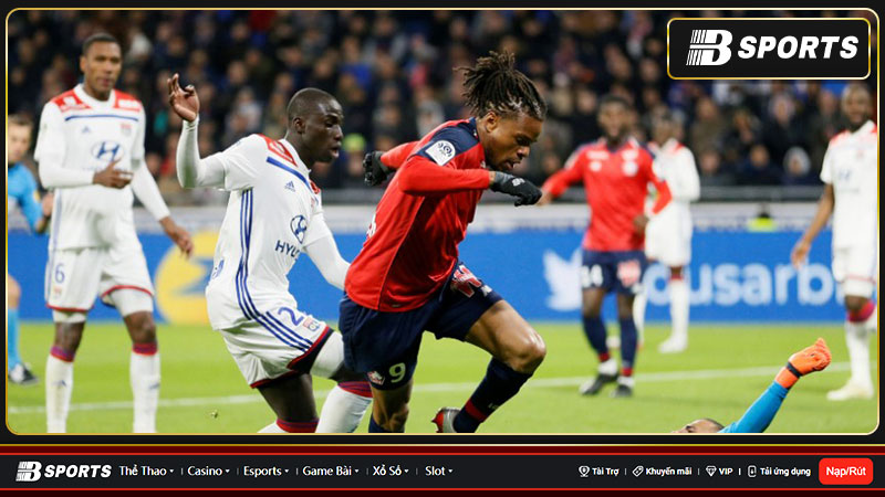 Lille và Lyon chia điểm tại vòng 27 Ligue 1