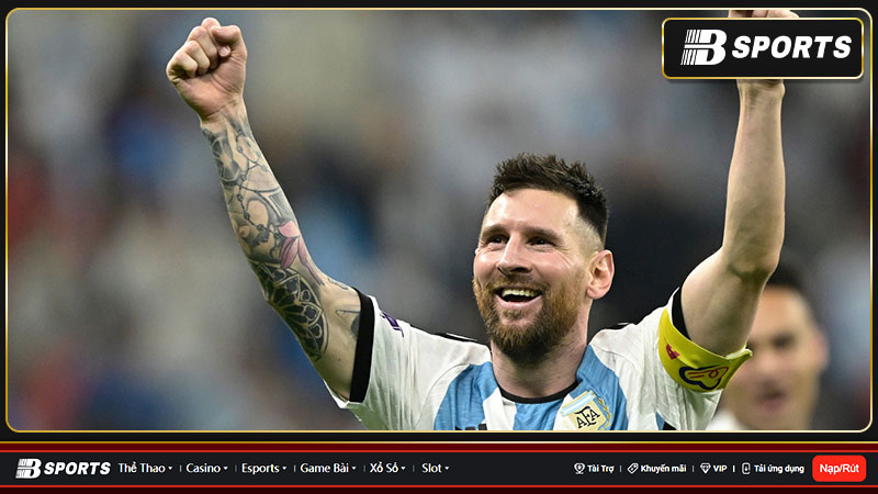 Messi được trao gậy danh giá