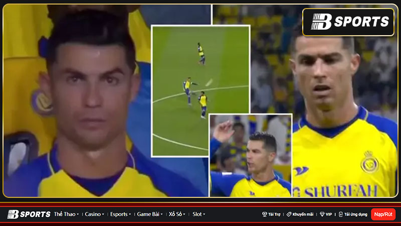 Ronaldo từng có nhiều hành động thái quá 