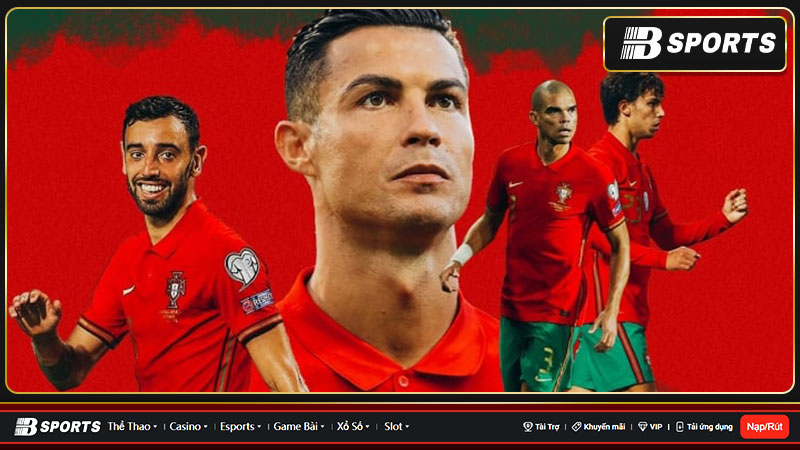 Những lão tướng Bồ Đào Nha tham dự EURO 2024