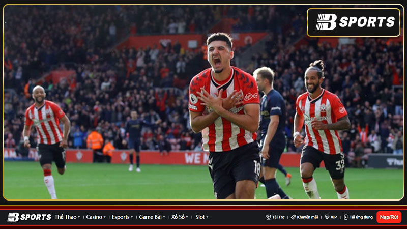 Southampton thua Brentford: 1-0 lúc 2h30 ngày 16/3