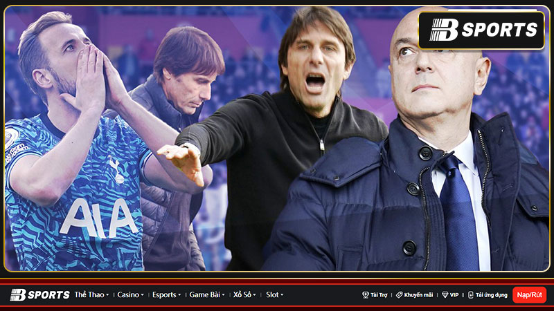 Quan hệ giữa Conte và Tottenham ngày một căng thẳng