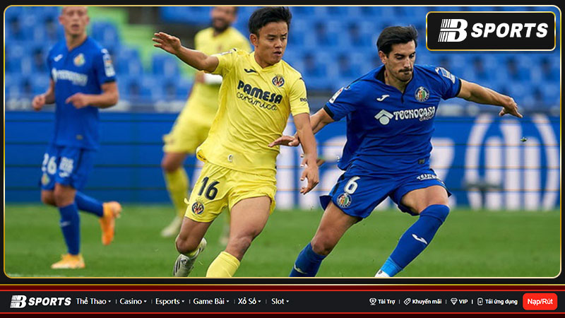Villarreal thắng Getafe 2-1 vòng 23 La Liga