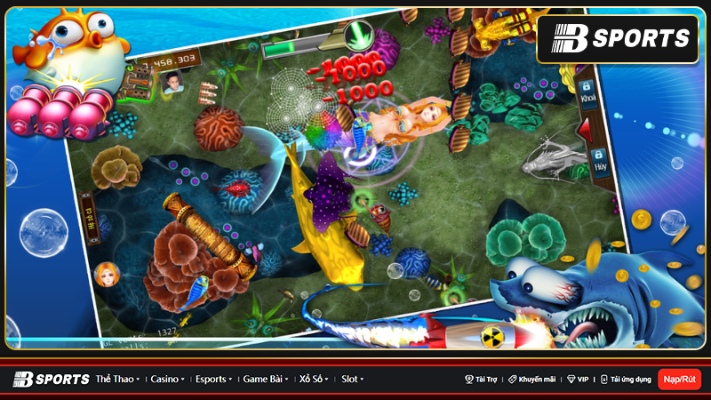 Bắn cá cuamobi sở hữu kho game săn boss cực khủng