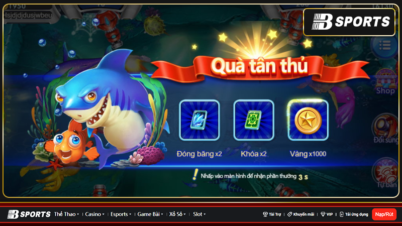 Sảnh cá cược bắn cá đổi thưởng 247 siêu hấp dẫn người chơi bởi giao diện