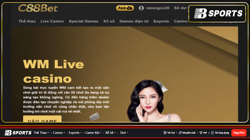 Những ưu điểm khi tham gia c88bet 