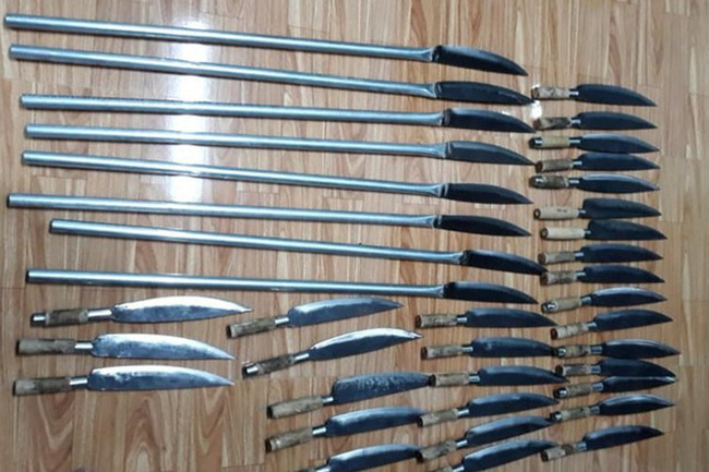 Tang vật thu được