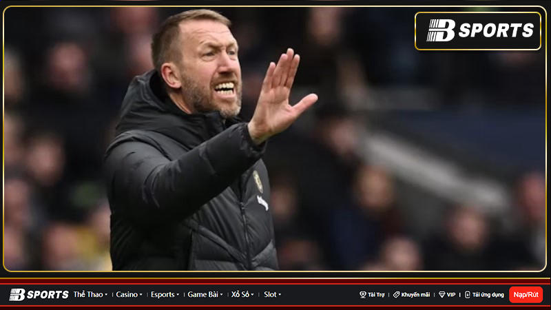 Chiếc ghế nóng của Graham Potter đang trở nên lung lay dữ dội do phong độ đáng thất vọng của CLB
