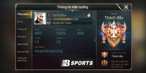 Clan là gì trong liên quân bị nghi ngờ là thao túng Rank ?