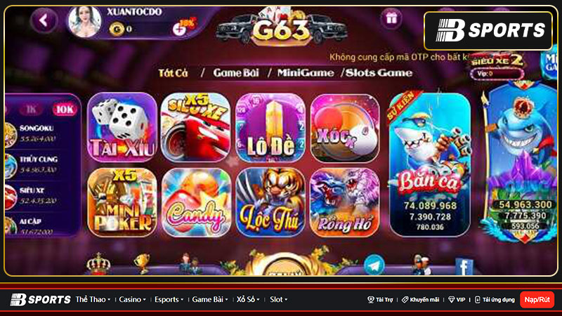 Ưu điểm giúp G63.fun ngày càng được nhiều khách hàng chọn lựa