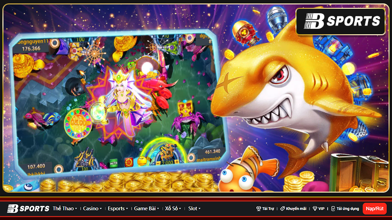 Đa dạng các thể loại game bắn cá đổi thưởng uy tín 2021