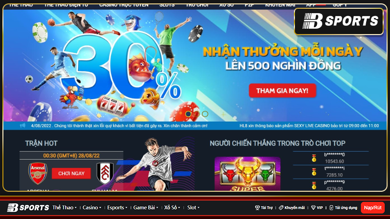 Tỷ lệ ăn thưởng khuyến mãi tại nhà cái hl8 siêu cao