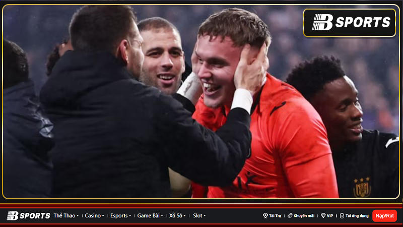Bart Verbruggen đang là lựa chọn số một của Anderlecht