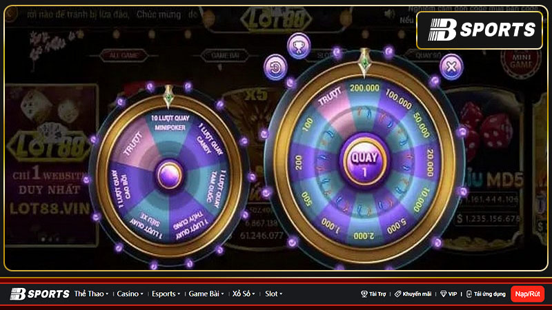 Tham gia Lot88 tài xỉu người chơi sẽ có nhiều cửa đặt cược