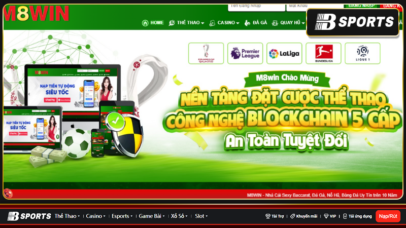 M8win thiên đường cá cược đổi thưởng siêu hấp dẫn