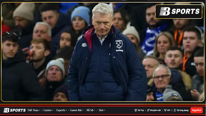 West Ham của HLV David Moyes gây thất vọng ở mùa giải năm nay