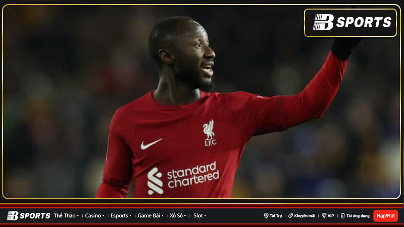 Tình hình hợp đồng hiện tại Naby Keita của Liverpool
