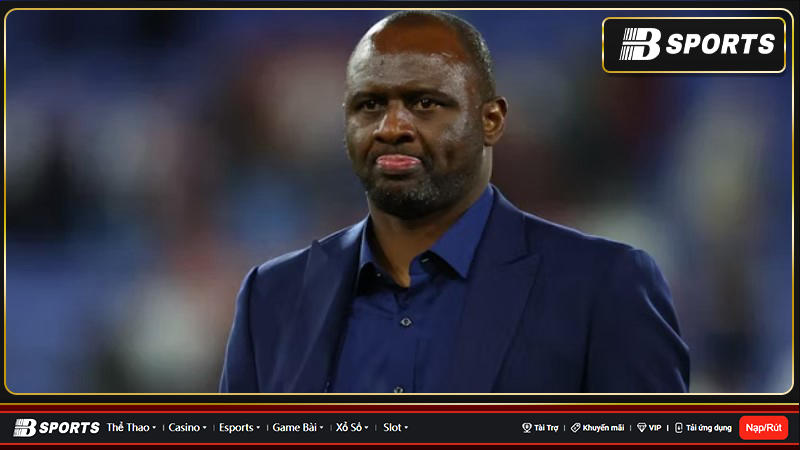 HLV Patrick Vieira bị sa thải trước khi hành quân đến gặp đội bóng cũ Arsenal