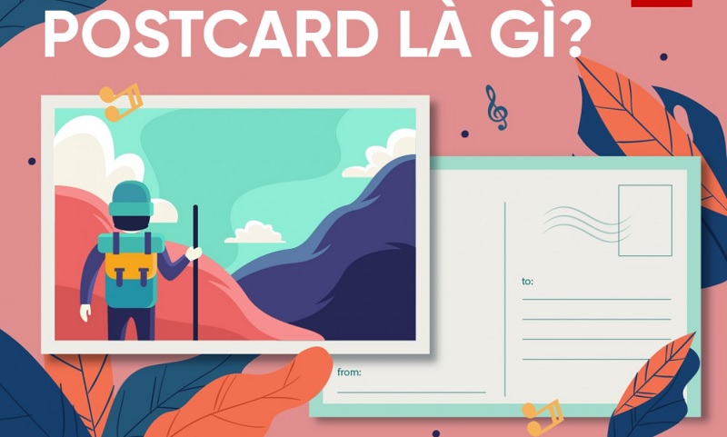 Postcard là những mảnh giấy chứa đựng thông điệp riêng
