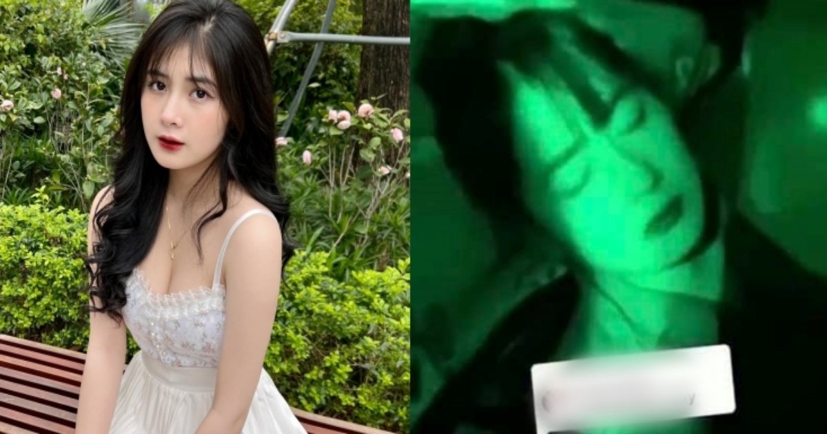 Hình ảnh được cho là của cô nàng tiktoker trong vụ lộ clip sex