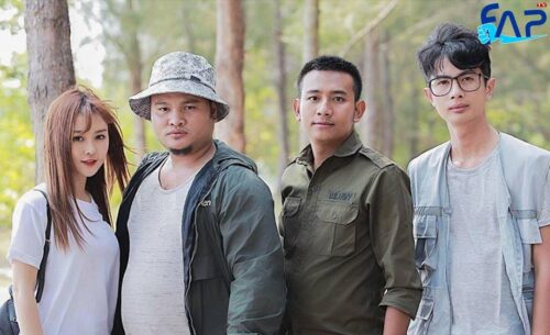 Nhóm hài FAPtv với những thành viên kỳ cựu, bao gồm Ribi Sachi