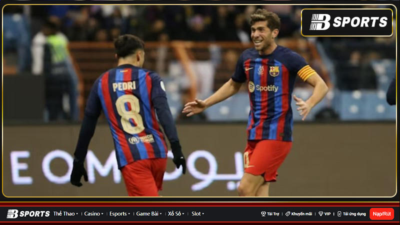 Sergi Roberto giành nhiều danh hiệu trong thời gian khoác áo đội một Barcelona.